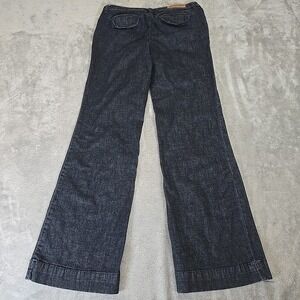 Allen B. By Allen Schwartz Jeans Womens‎ 6 Blue Dark Wash Bootcut Flare Casual